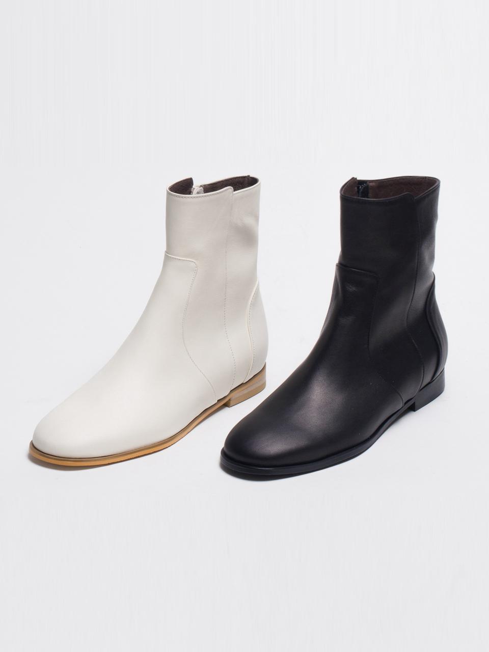 SEONG YUN JOO Ankle Boots-2 COLORS(leather)