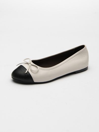 SEONG YUN JOO Benny Ballerina Flat_Off White
