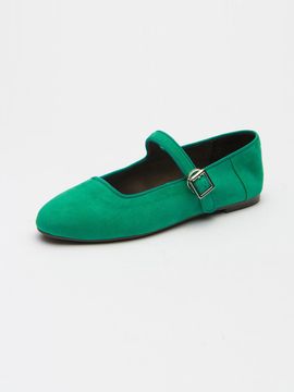 SEONG YUN JOO Bessie Flat-vivid green