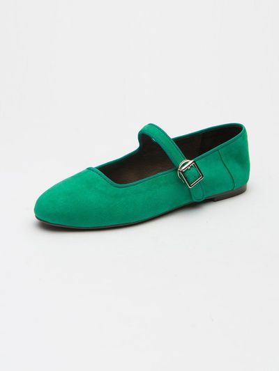 SEONG YUN JOO Bessie Flat-vivid green