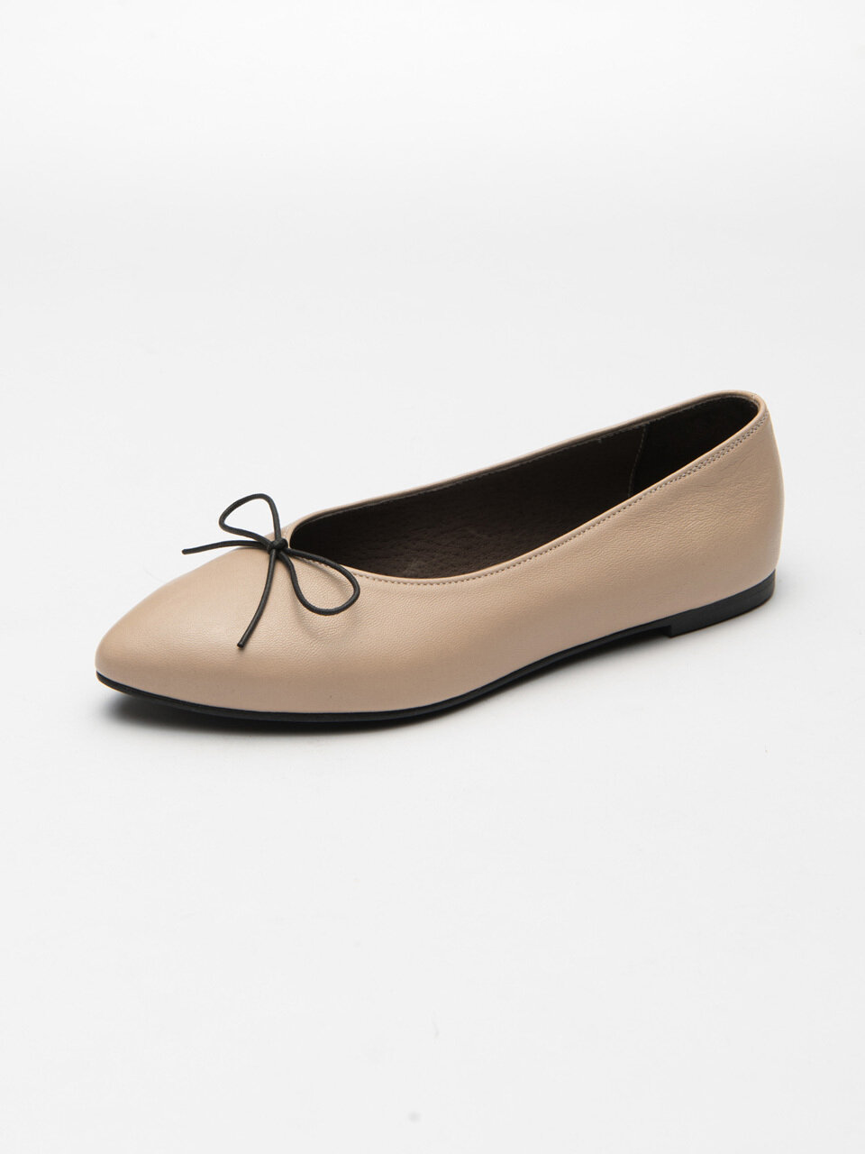 SEONG YUN JOO Gina Ballerina Flat_Beige