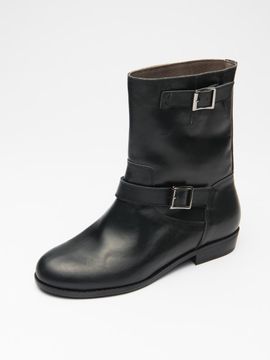 SEONG YUN JOO Heather Ankle Boots-black