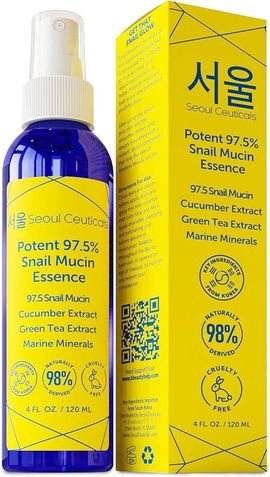 Seoul Ceuticals Seoul Ceuticals Korean Skincare Potent 97.5% Snail Mucin Essence