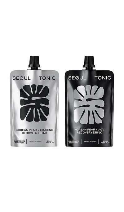 Seoul Tonic Seoul Tonic x REVOLVE Korean Pear Electrolyte Recovery Tonic Mixed Multi Pack Of 6
