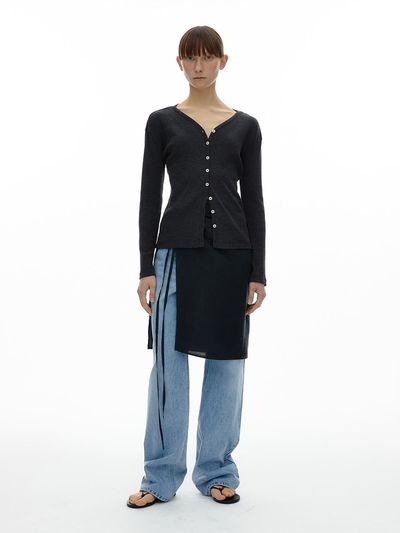 septim CUPRA LAYERED SKIRT_BLACK