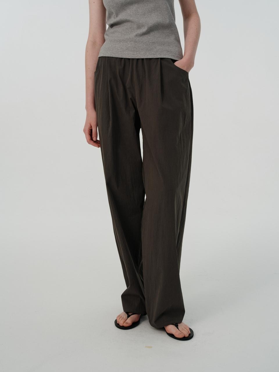 septim DEEP POCKET BANDING PANTS_MUD