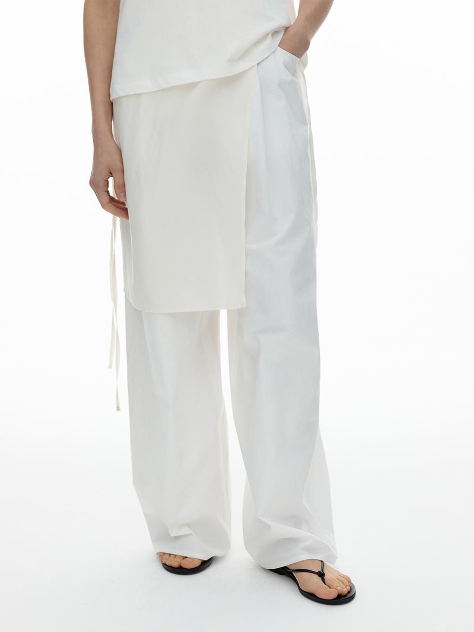 septim DEEP POCKET COTTON PANTS_OFF WHITE