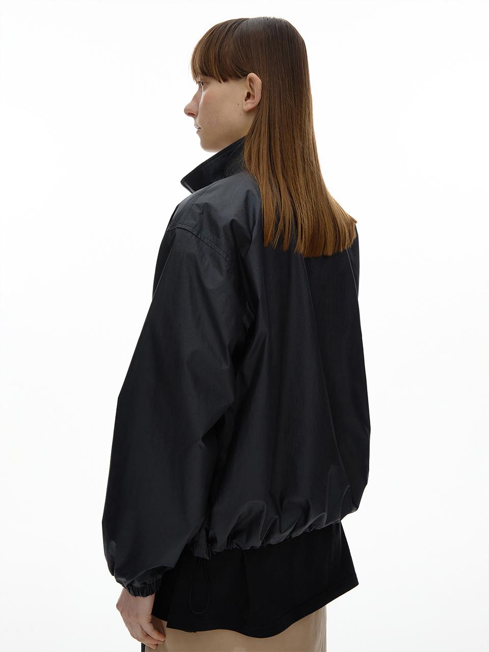 septim HIGHNECK ZIP UP JUMPER_BLACK