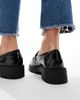 SEQWL SEQWL Alfa chunky loafers in black - 3