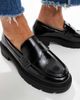 SEQWL SEQWL Alfa chunky loafers in black - 4