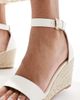 SEQWL SEQWL Amber wedge heeled espadrilles in white - 2