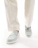 SEQWL SEQWL Berwin loafers with chunky soles in sage-Green - 4