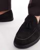 SEQWL SEQWL Berwin tassel detail loafers with contrast soles in black - 3