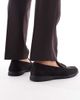 SEQWL SEQWL Berwin tassel detail loafers with contrast soles in black - 4