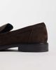 SEQWL SEQWL Cadilliac faux suede penny loafers in chocolate brown - 3