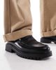 SEQWL SEQWL Calvin chunky loafers in black - 3
