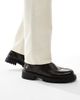SEQWL SEQWL Calvin lace up chunky shoes in burnished brown - 4