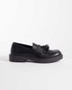 SEQWL SEQWL Calvin Pier tassel loafers in matte black PU - 1