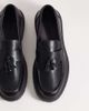 SEQWL SEQWL Calvin Pier tassel loafers in matte black PU - 2