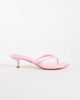 SEQWL SEQWL Capri heeled thong sandals in light pink - 1