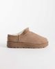 SEQWL SEQWL cozy microsuede boots in mocha-Brown - 1