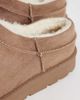 SEQWL SEQWL cozy microsuede boots in mocha-Brown - 3
