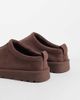 SEQWL SEQWL cozy mules in chocolate-Brown - 4