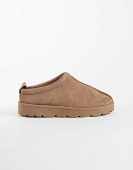 SEQWL SEQWL cozy mules in mocha-Brown