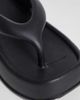 SEQWL SEQWL flatform wedge flip flops in black - 3