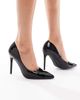 SEQWL SEQWL Hamilton heeled pumps in patent black - 1
