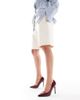 SEQWL SEQWL Hamilton heeled pumps in patent cherry-Red - 4