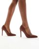 SEQWL SEQWL Hamilton pumps in burnished brown - 1