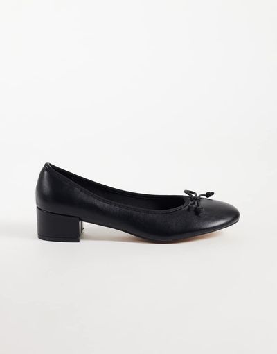 SEQWL SEQWL heeled ballet shoes in black