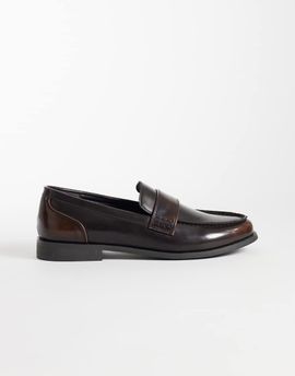 SEQWL SEQWL Hero loafers in burnished brown
