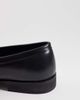 SEQWL SEQWL Hero saddle trim loafers in black - 3