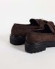 SEQWL SEQWL Jeep faux suede chunky tassel loafers in chocolate brown - 2