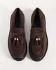 SEQWL SEQWL Jeep faux suede chunky tassel loafers in chocolate brown - 4