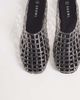 SEQWL SEQWL jelly cage mules in charcoal-Gray - 2