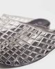 SEQWL SEQWL jelly cage mules in charcoal-Gray - 3