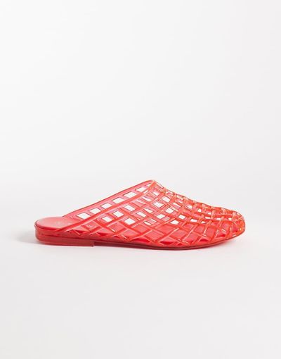 SEQWL SEQWL jelly cage mules in red