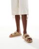 SEQWL SEQWL Kidman sandals with straps in raffia natural-Neutral - 3