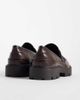 SEQWL SEQWL Kinder chunky loafers in brown - 4