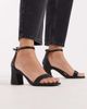 SEQWL SEQWL Leal heeled sandals in black PU - 1