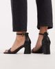SEQWL SEQWL Leal heeled sandals in black PU - 4
