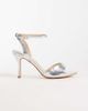 SEQWL SEQWL Lolly heeled sandal in silver - 1