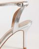SEQWL SEQWL Lolly heeled sandal in silver - 4