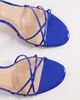 SEQWL SEQWL Lolly heeled sandals in blue - 2