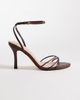 SEQWL SEQWL Lolly heeled sandals in brown - 1