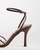 SEQWL SEQWL Lolly heeled sandals in brown - 3