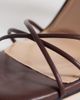SEQWL SEQWL Lolly heeled sandals in brown - 4